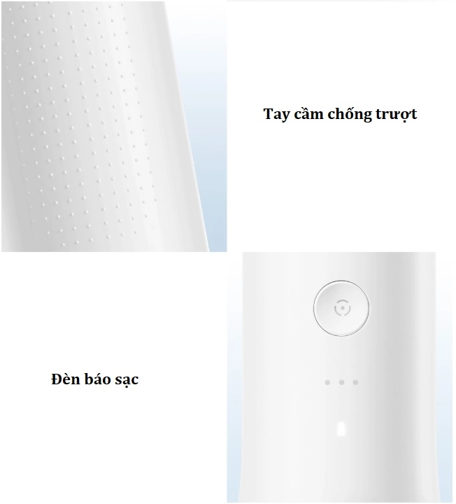 Máy tăm nước cầm tay Xiaomi Soocas W3, vệ sinh răng miệng (01 đầu phun đi kèm)